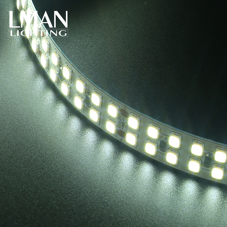 Cuttable Double Line Tape 360leds/m 15mm Width Dc 24v 22w Smd2835 Chip Led Strip Light