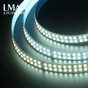 High Brightness Custom Double Line 360leds/m Dc24v 22w Smd2835 Outdoor Landscape Led Strip Light