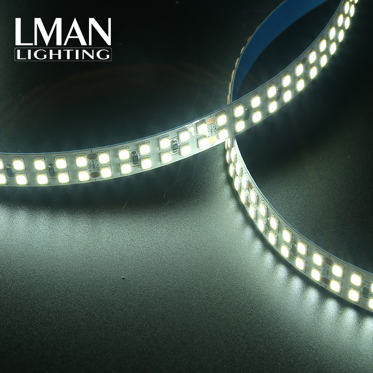 Hot Selling Indoor Decoration Ip20 Double Line Rope 360leds/m Dc24v 22w Smd2835 Flex Led Strip Light