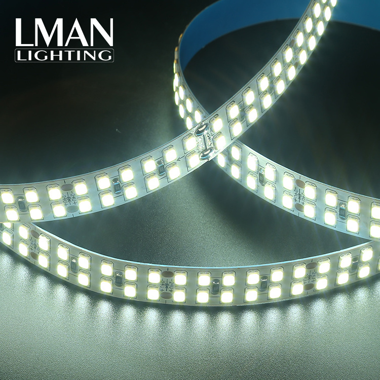 Cuttable Double Line Tape 360leds/m 15mm Width Dc 24v 22w Smd2835 Chip Led Strip Light