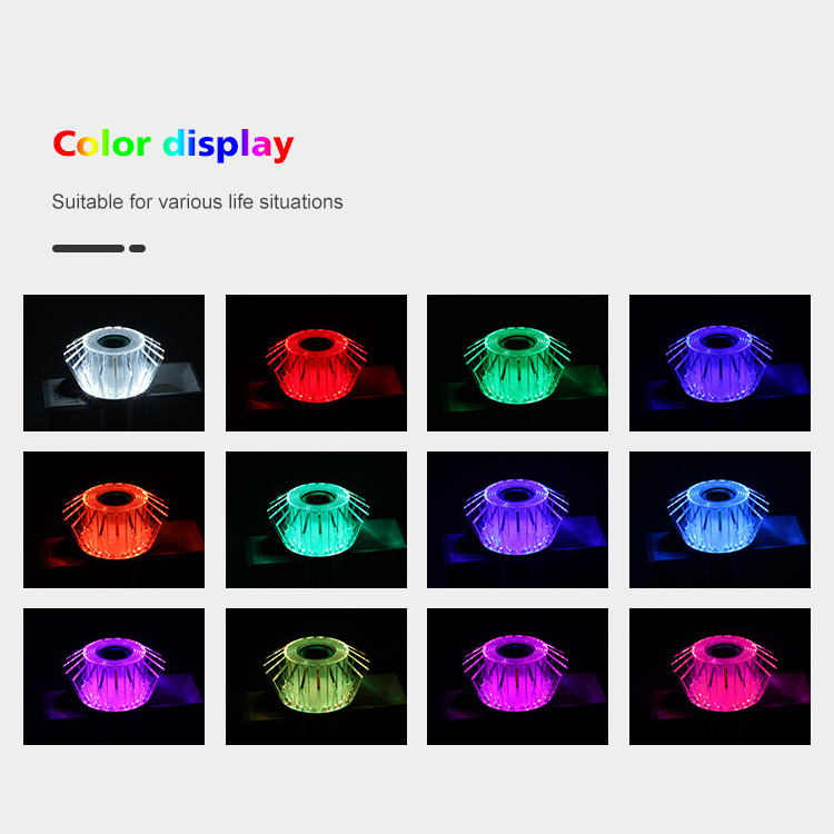 Top Selling Remote Control Rgb Music Smart Led Light Bulb E27 Lighting Bulbs Speaker DJ Stage Lights