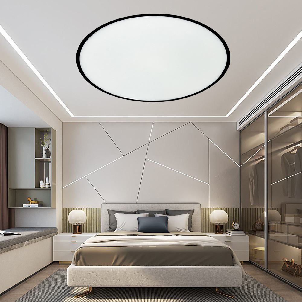 Led Ceiling Lamp Modern Minimalist Ultra-thin Round Home Round Led Ceiling Light For Living Room Bedroom