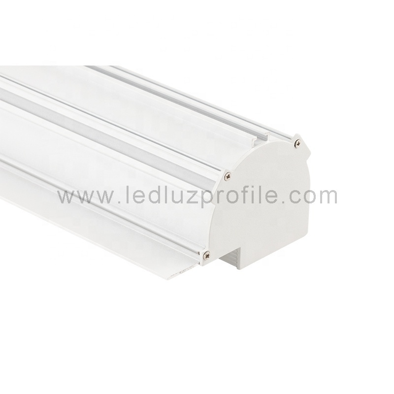 Recessed LED Plasterboard Profiles For Cove Lighting Aluminium Profile For Led Lighting Strips