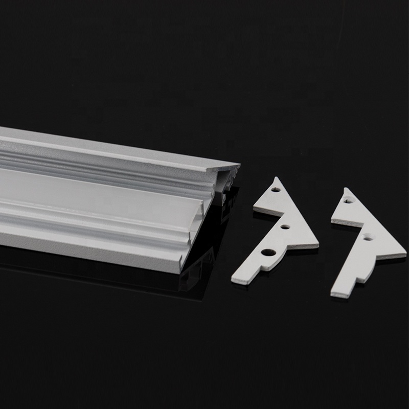 White Plaster-In Aluminium Profiles For LED Cove Lighting