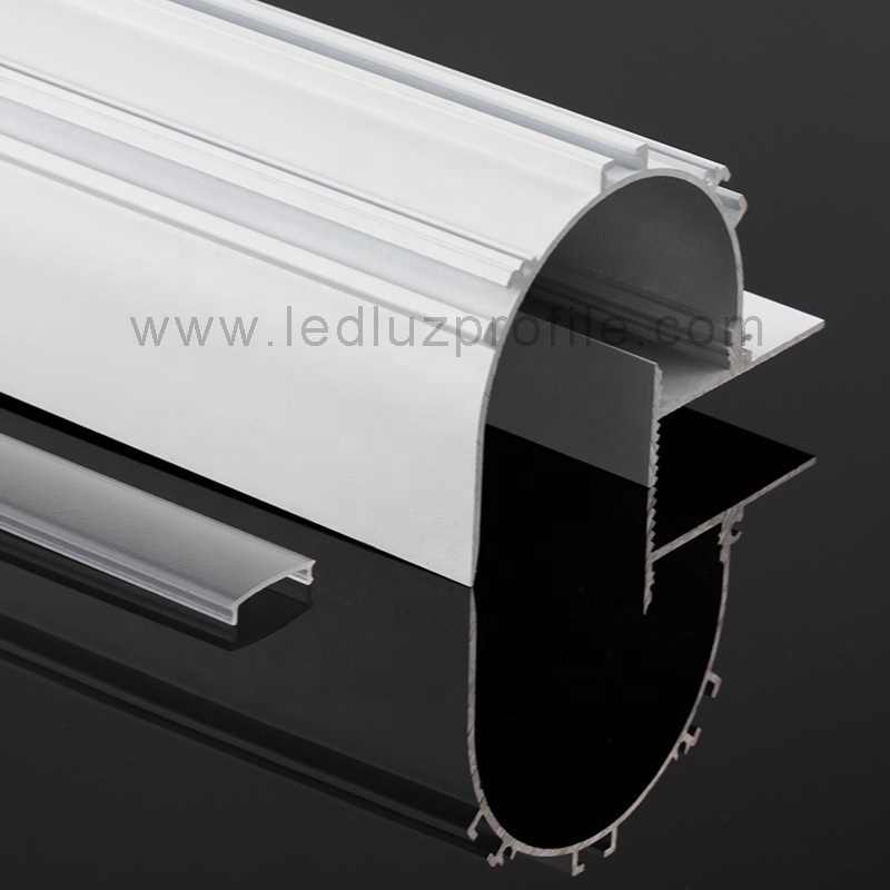 Recessed LED Plasterboard Profiles For Cove Lighting Aluminium Profile For Led Lighting Strips