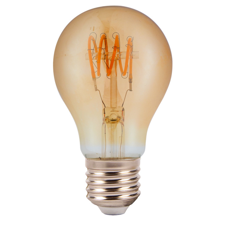 Hot sale led filament bulb light A19 A60 4w 6w 8w 10w dimmable led bulb with ce rohs