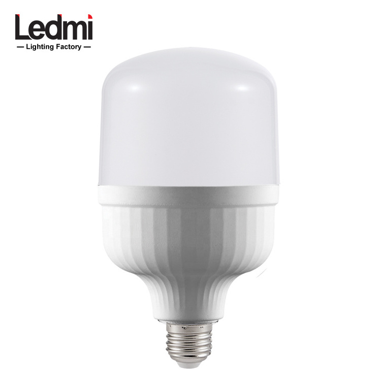 Zhongshan factory 100lm/w 10W 20W 30W 40W 50W T shape series led bulb lights