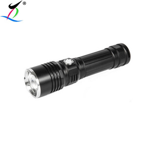 Waterproof Long Range Brightest Rechargeable Flashlights High Lumens High Powered Flashlight with 5 Modes Zoomable