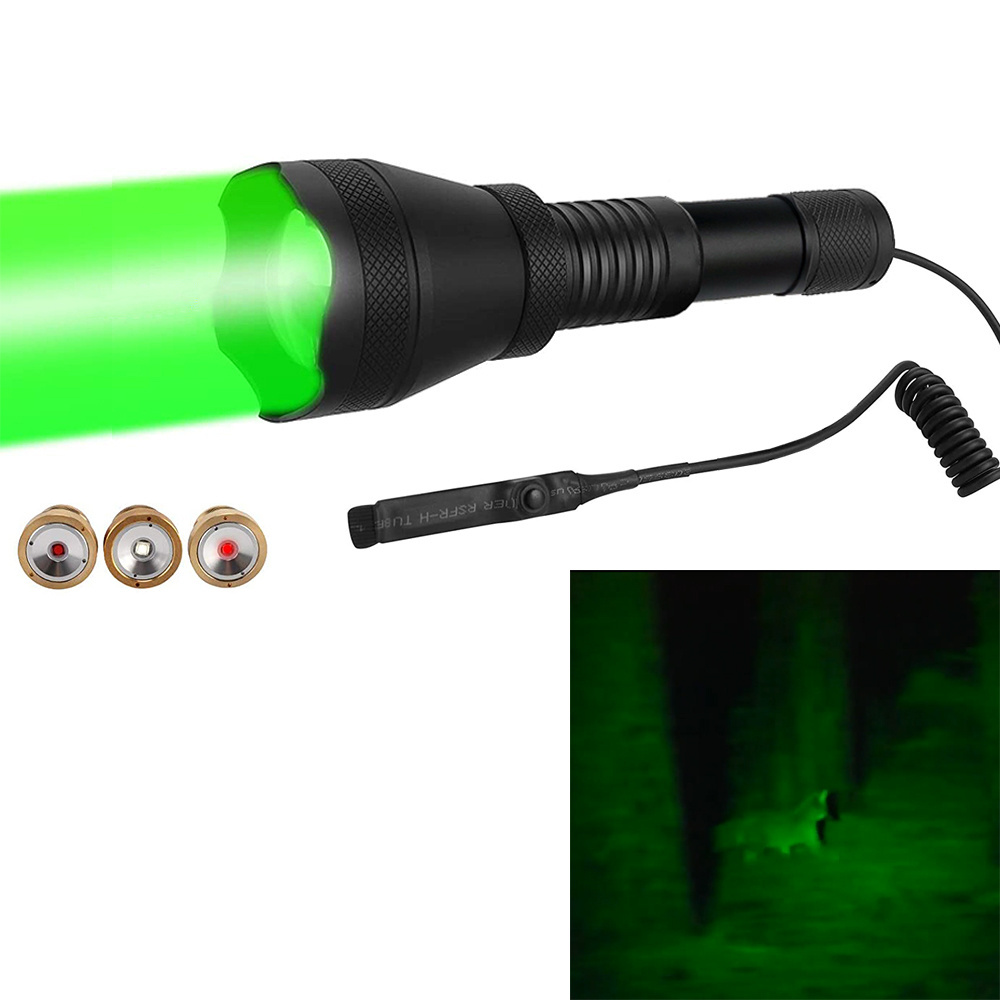 Flashlights & Torches Hunting Light Infrared IR Torch Red White 850nm LED Camping A10 Rechargeable Battery Ce IP67 300-700 Yards