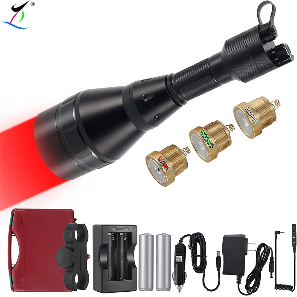 IR LED Flashlights Infrared Torch IR Illuminator Light Hunting IR Night Vision Scope Flashlight Torch Best Long Range 850nm Ce