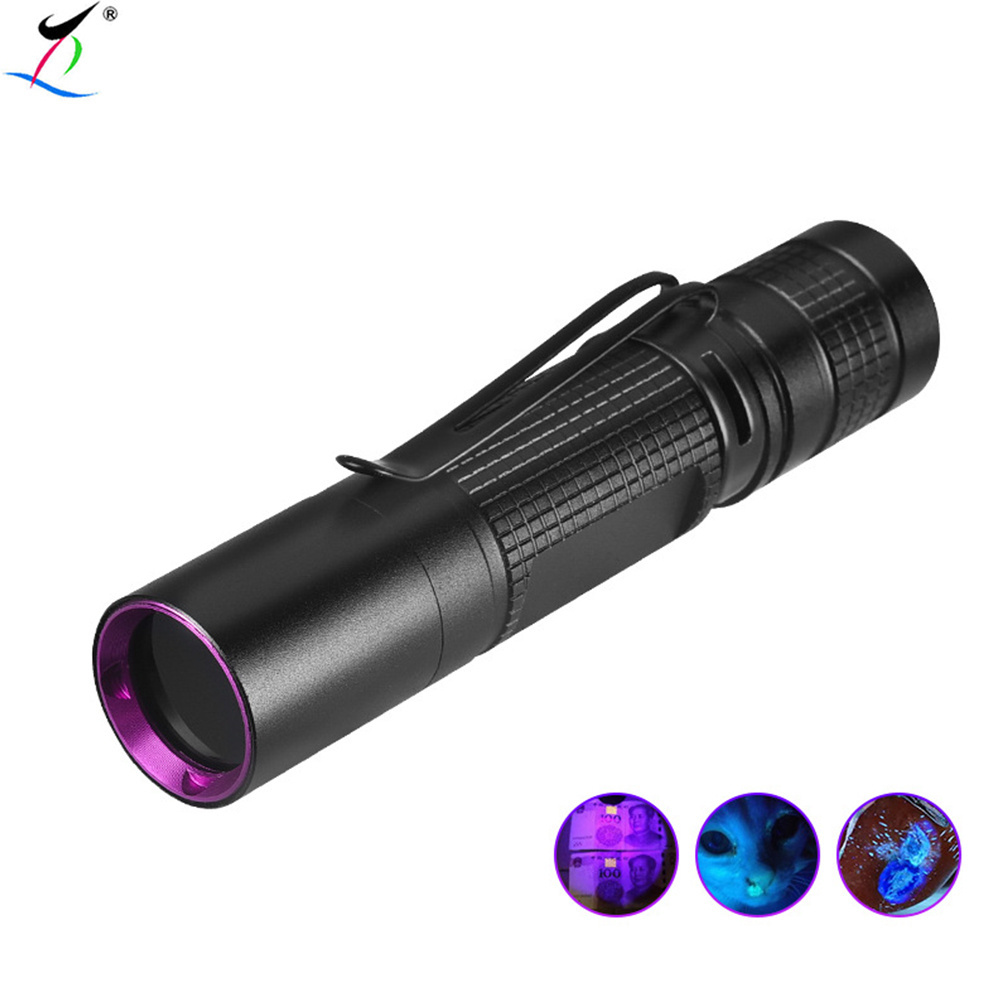 365 Scorpion UV Flashlight Black Light Ultraviolet Led Flashlight Blacklight Linterna UV Torch 10 Industrial IP67 AA Dry Battery