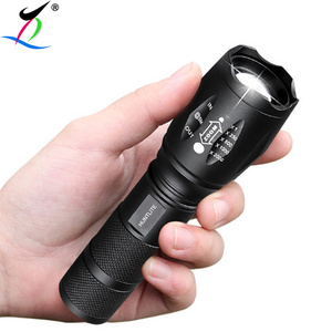 1000 Lumens Handheld Zoomable 5 Modes 10W High Power Led Flashlight