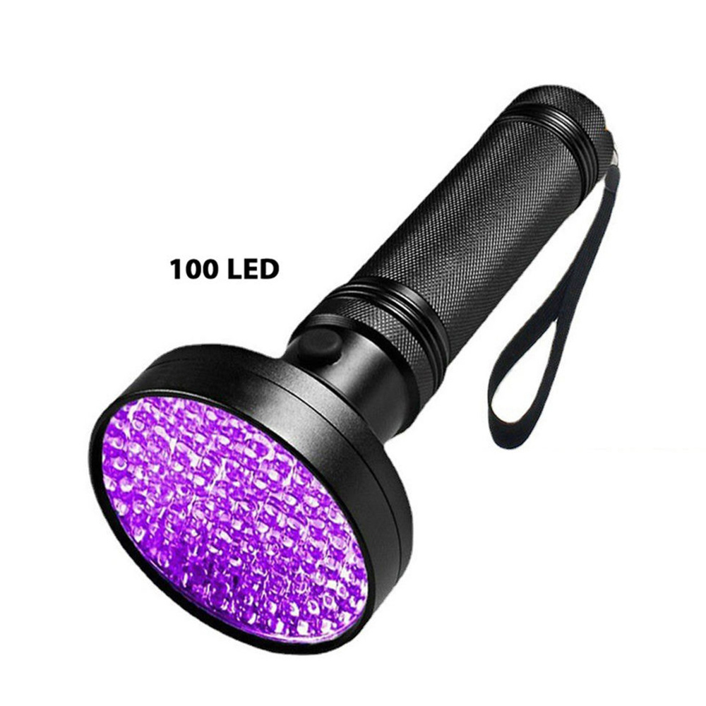 100led uv flashlight For Cat Dog Pet Urine Money Amber Detector