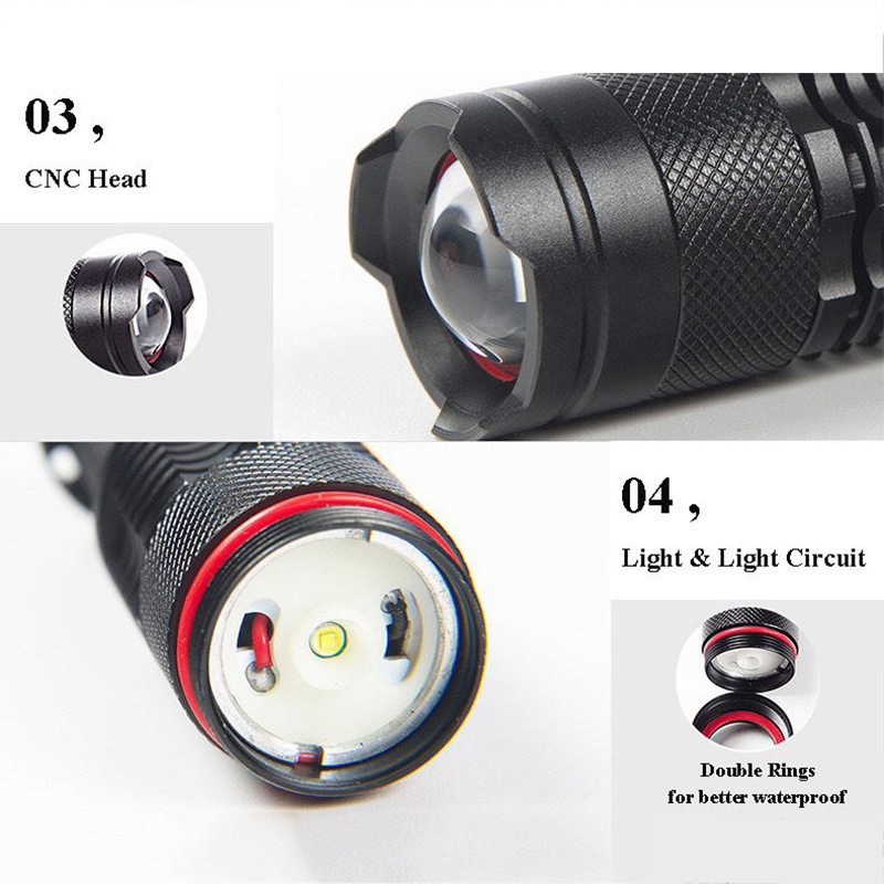 365nm UV 3w Led Flashlight Torch Light Linterna IP55 Dry Battery Led Ultra Torchlight 12 S7 Industrial AA Aluminum Alloy 50000