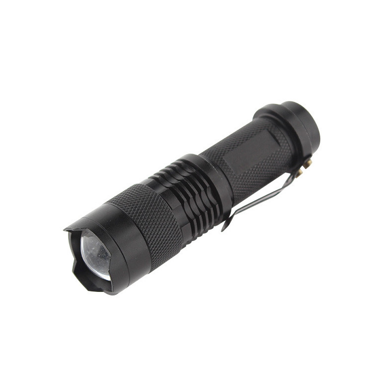 Powerful Small Purple Zoomble UV Torch 395nm 365nm Flash Light UV Led Flashlight for Test Jade and Amber