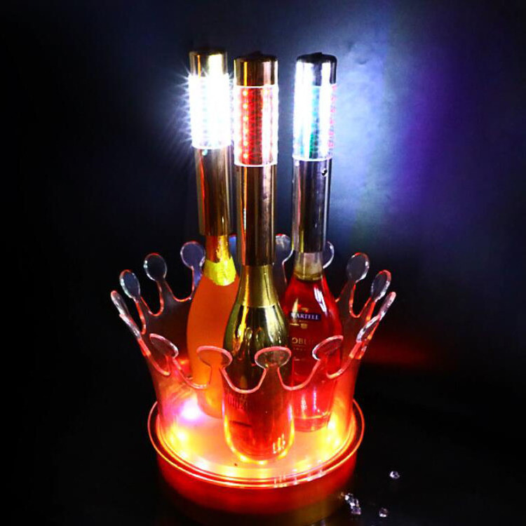 bar club restaurant shinning Hot Sale Barware LED Strobe Baton Champagne Bottle Sparklers