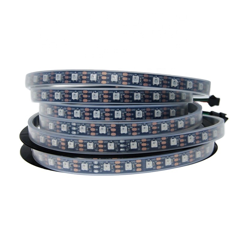 WS2812B 5V 30 60 74 96 144 Leds Per Meter ip20  IP65 ip67 Waterproof Dream Color RGB WS2812B Led Strip light