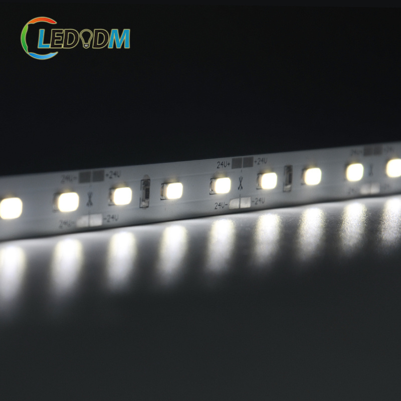 Led bar strip SMD5730 60LEDs/m DC 12V 12MM dimmer single color 2700k 3000k 6000k 2835 5050 led rigidy strip light