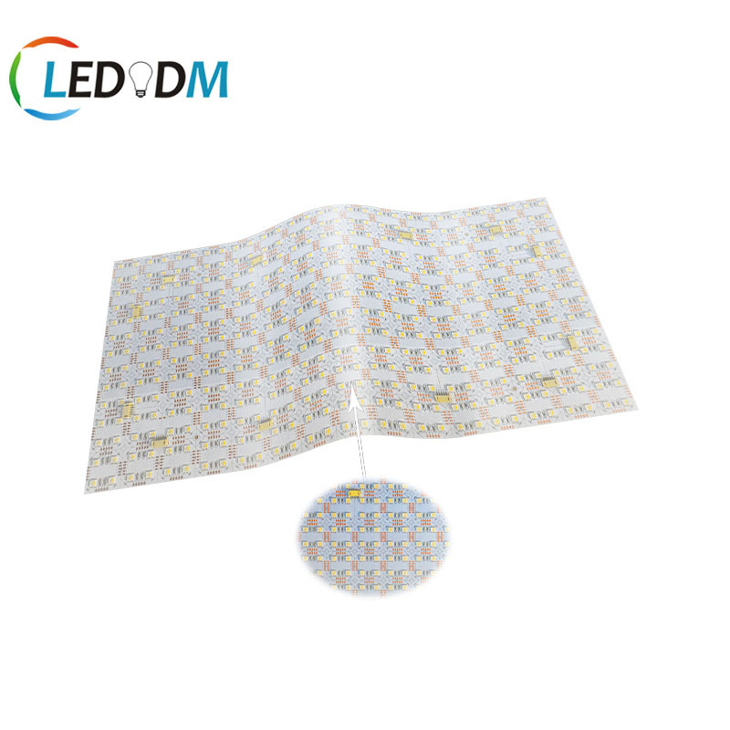 One LED Cuttable 24V Flexible LED Light Sheet RGB CCT RGBW 2700K 4000K 6500K Flex Light Panel For Back Lighting Advertisements