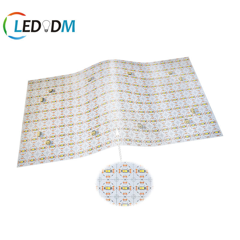 One LED Cuttable 24V Flexible LED Light Sheet RGB CCT RGBW 2700K 4000K 6500K Flex Light Panel For Back Lighting Advertisements