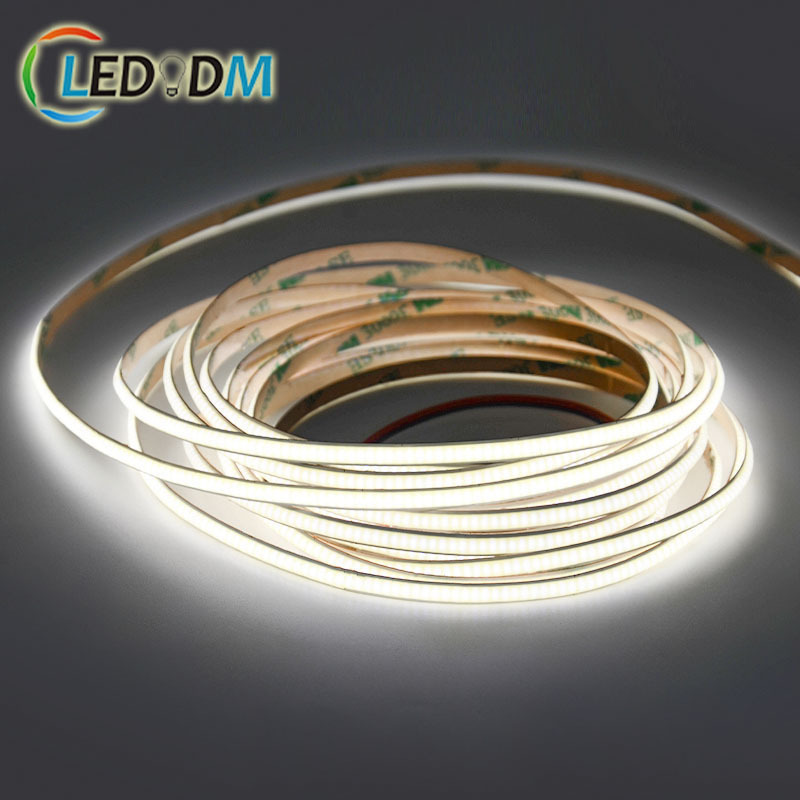 Slim 4mm 5mm 8mm COB LED Strip 320LEDs/m Soft Flexible DC12V/24V Light Bar Warm Cold White COB led Strip Lights