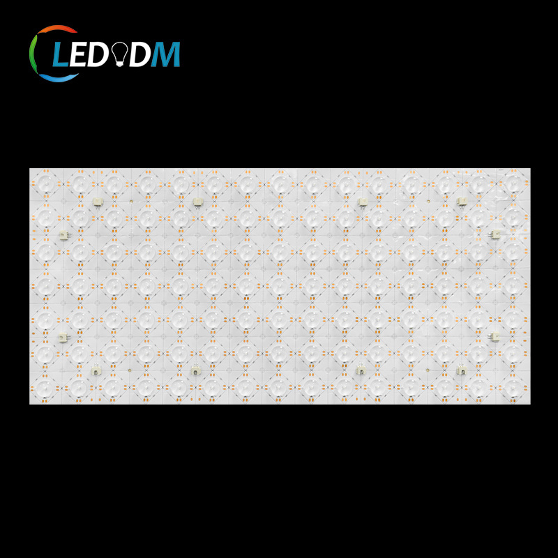 Led sheet with Lens 105leds/pcs big beam angle lenticular Panel Flexible Backlight lumi sheet led light for stone