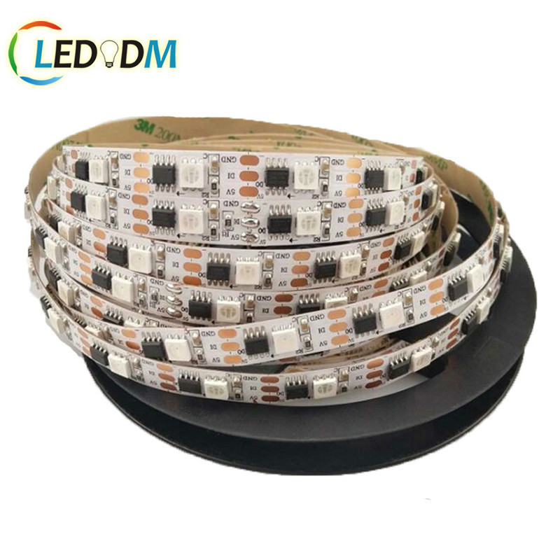 RGB Pixel LED Strip Programmable Magic Addressable LED Light Strip RGBW 5V 12V 24V WS2811 WS2812B UCS1903 SK6812 DMX512