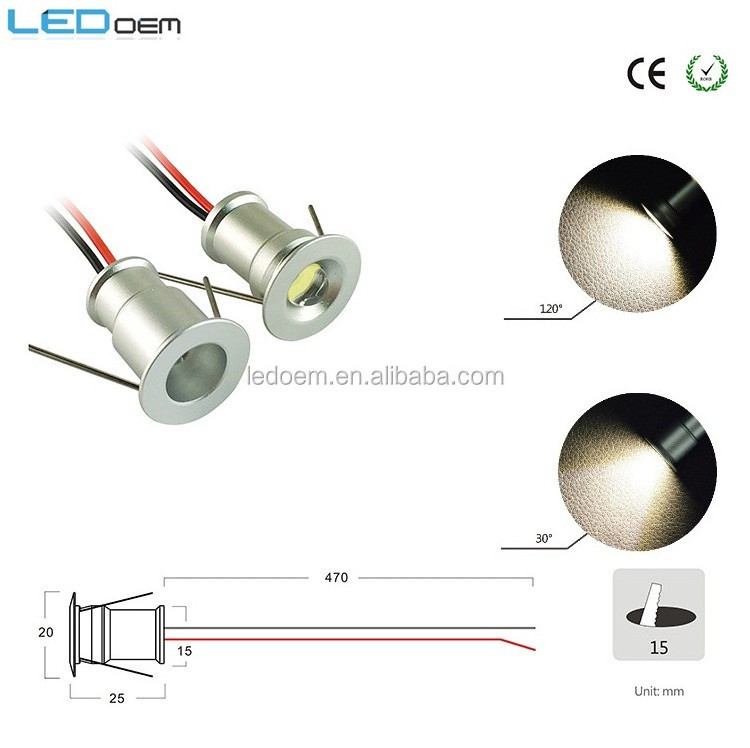 20mm mini ceiling led lights 12v