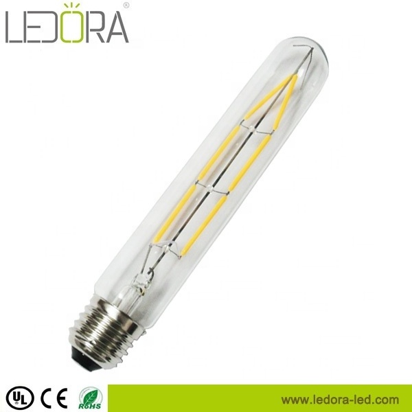 Tube Length 185mm/225mm/300mm Led Light Lamp T30 230V 4W/6W/8W E27 Led Vintage Filament Bulb