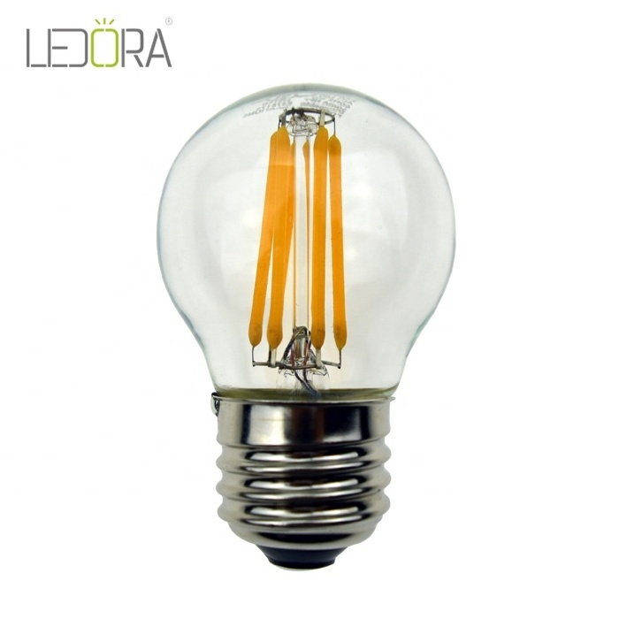 globe led light G45 E14 2W 4W Filament led lamp bulbs DC 12V /24V