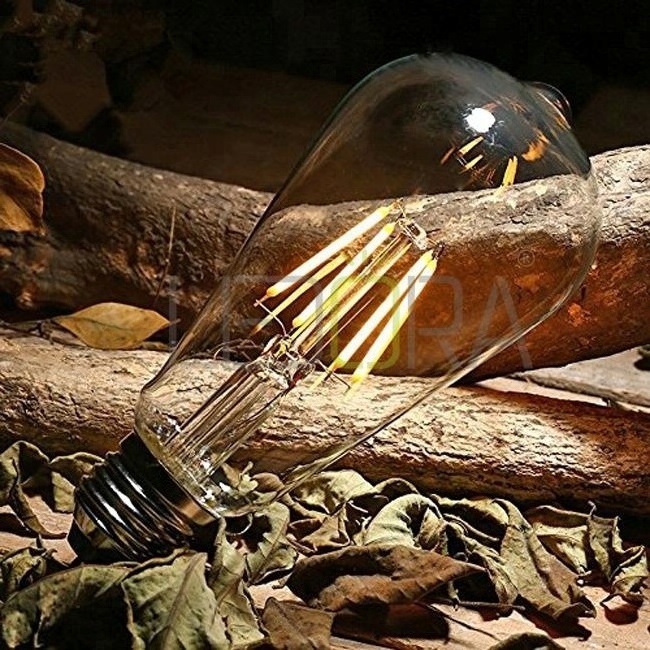 Energy star UL vintage led light bulb ST64 Edison style antique bulb with dimmable led bulb 4W 6W 8W 110v 230v