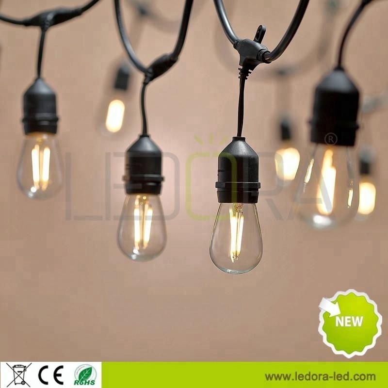 Warm White Edison Bulb Lights Led Filament Bulb S14 2w Led Light for Outdoor String Lights Glass Garden Luces Led 90 E27 30000