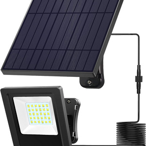 Solar Outdoor Light Garden LED Flood Lights Dusk to Dawn Security Waterproof Landscape Lighting for Wall Ceiling Porch Cabin