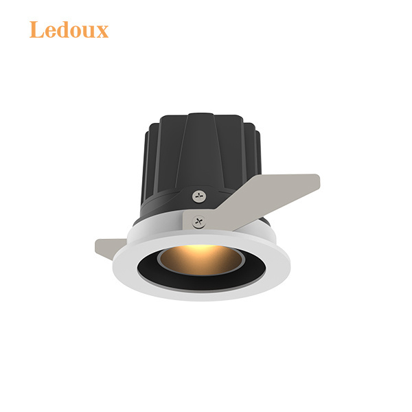 LEDOUX High Lumen COB Downlight Hotel Project LED 10W Spot Lamp Recessed COB Spotlight Down Light