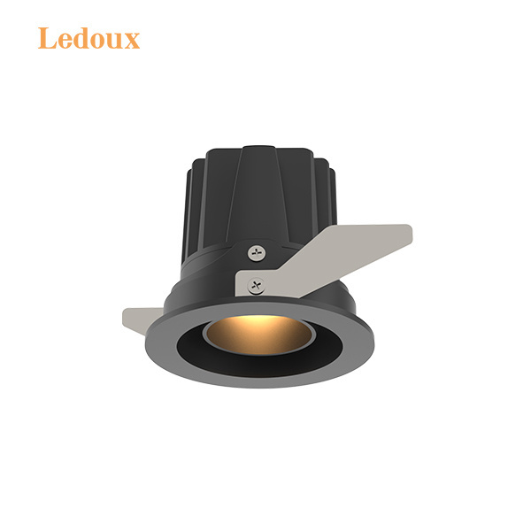 LEDOUX High Lumen COB Downlight Hotel Project LED 10W Spot Lamp Recessed COB Spotlight Down Light