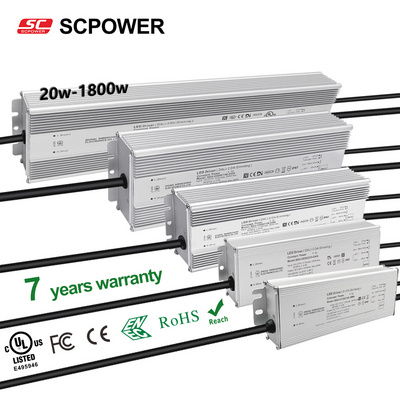 2024 direct sales high quality constant current outdoor switching 12v 24v 5a 240w dali light dimmable led driver power supply