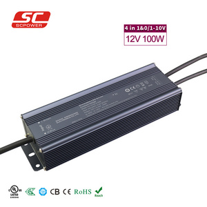 LED Driver Waterproof Constant Voltage 12V 24V 36V 48V DC 100W for Poe LED Lighting CE and ROHS Lighting and Circuitry Design SC