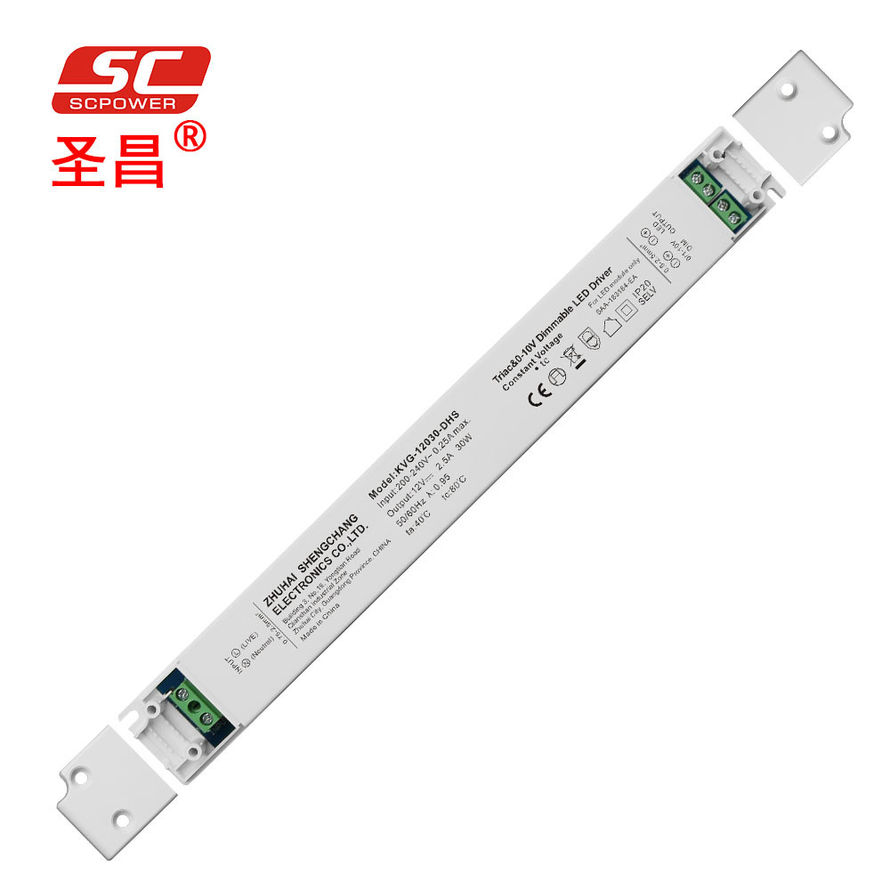 12V 24V 36W Constant Voltage Triac Dimmable ultra slim led driver for led panel light