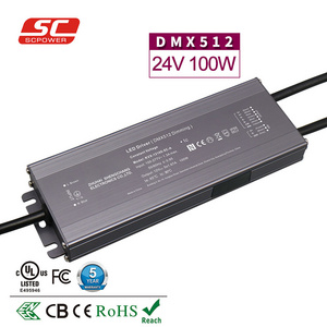 DMX512 Dimmable LED Power Supply    LED Driver Constant Voltage 30W -360W