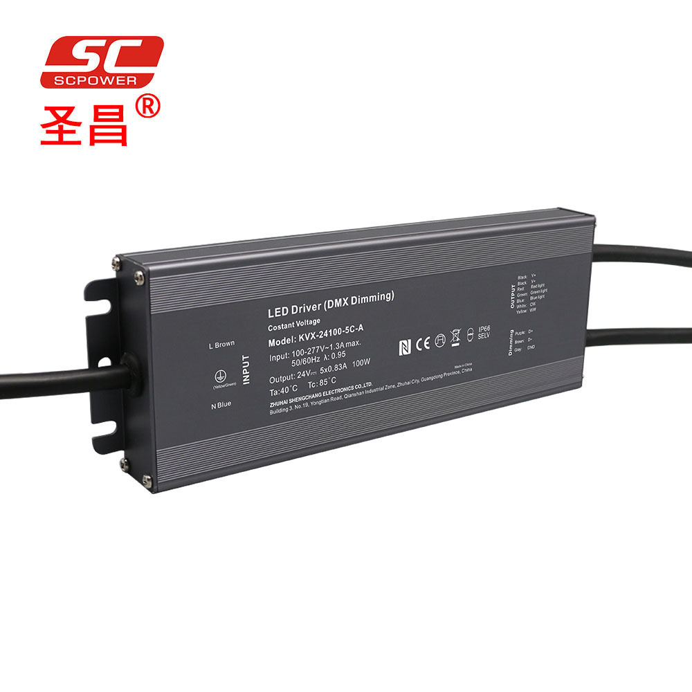 DMX512 Dimmable LED Power Supply    LED Driver Constant Voltage 30W -360W