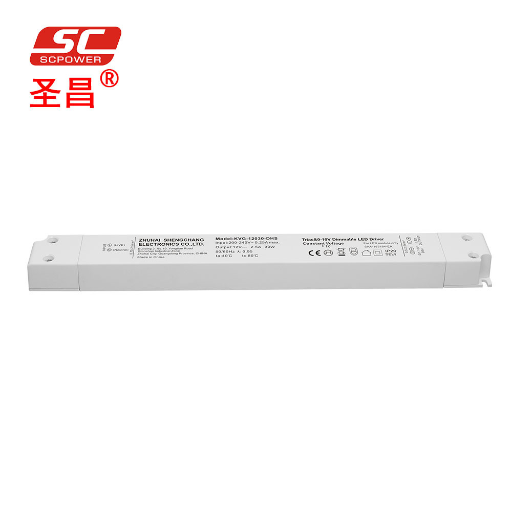 12V 24V 36W Constant Voltage Triac Dimmable ultra slim led driver for led panel light