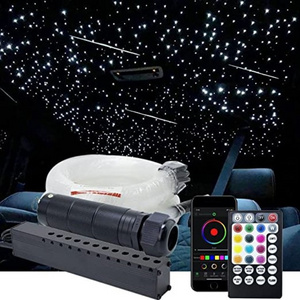 2023 Hot 6W Meteor Light Car Projector Led Starry Sky Projector Lamp  starlight headliner kit Star ceiling Light