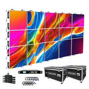 LED Video Wall Indoor Outdoor P2.6 P3.9 P3.91 Rental LED Display Screen Events Stage Background LED Screen