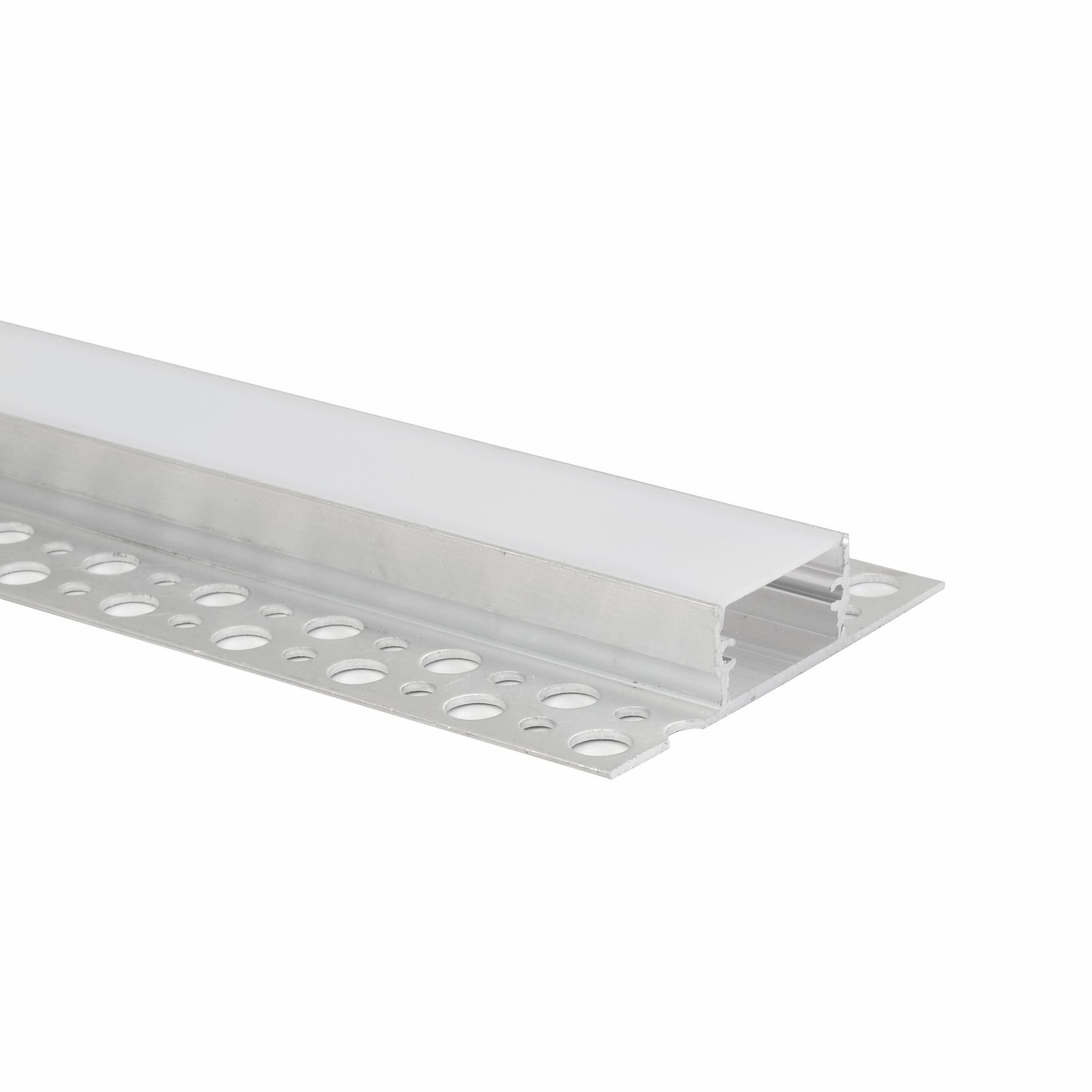 K8-1 Recessed Architectural Drywall Gypsum Plaster Ceiling Wall Alu Profil Channel housing Aluminium LED Profile