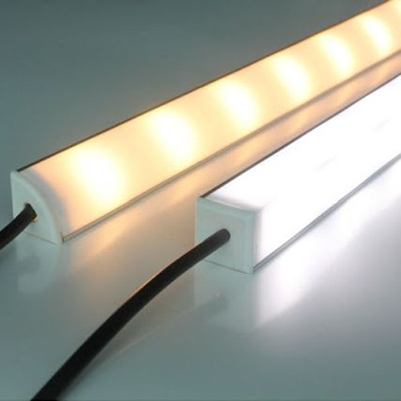 Surface mounting k42 linear lighting profil channel housing extrusion 45 90 degree corner aluminum profile led strip light