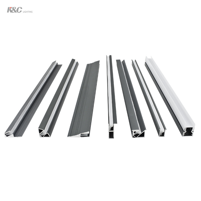 For 3mm led strip aluminum profile extrusion linear lamp wardrobe light induction motion sensor closet under led cabinet lights