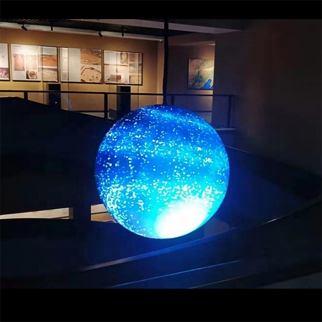 360 Degree Ball Led Display Led Video Sphere Display Screen Spherical Soft LED Display