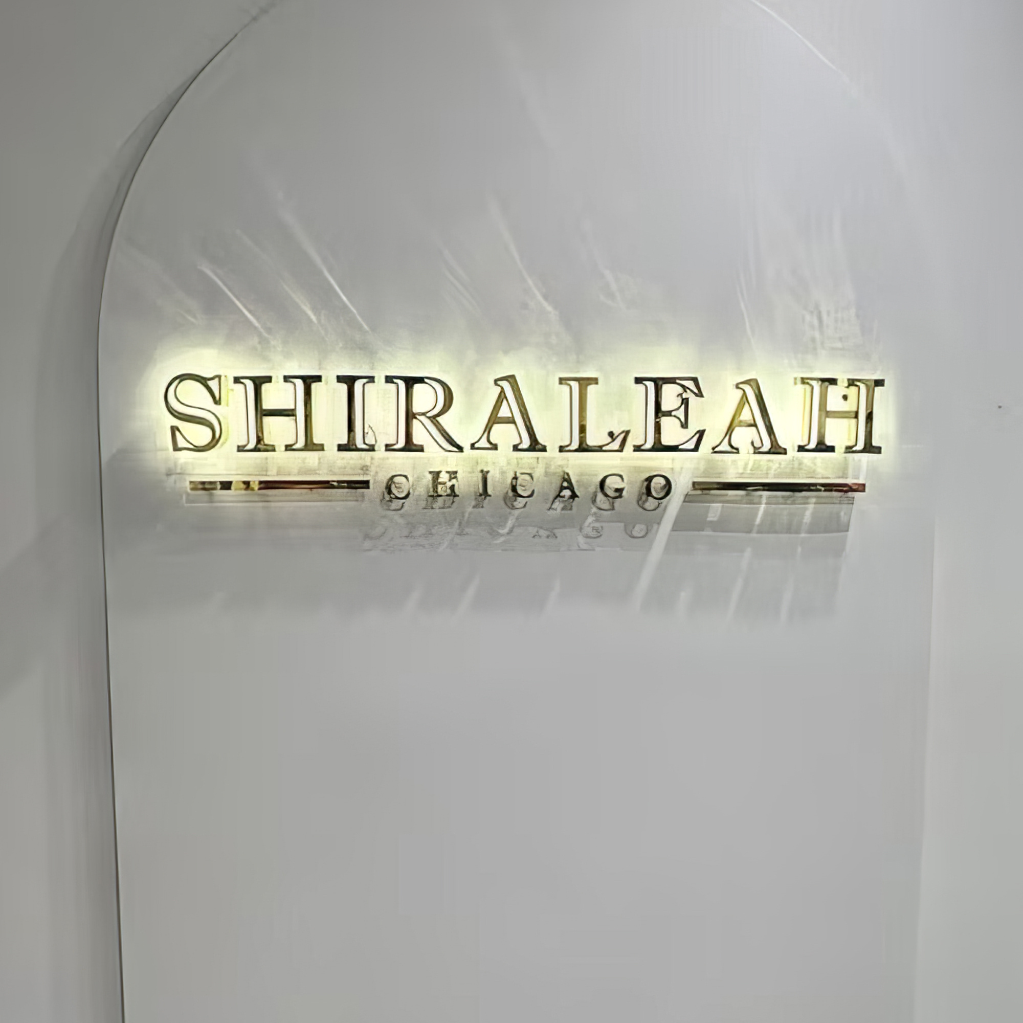 Newest 3d letter sign shop name board  company sign logo design lighted coffee custom sign