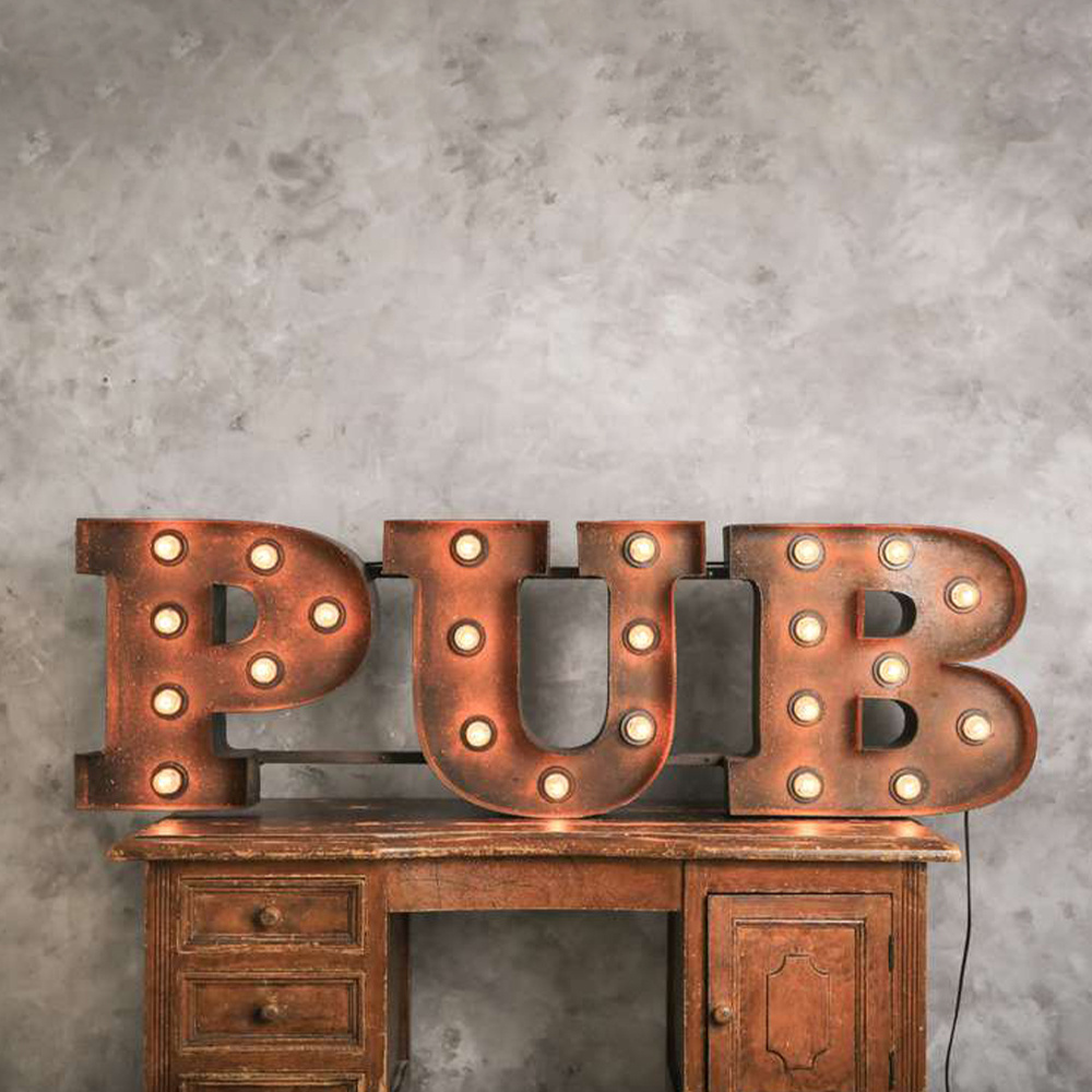 Rustic marquee letters Barn wedding lights backdrop Bar wedding letters wooden light up letters