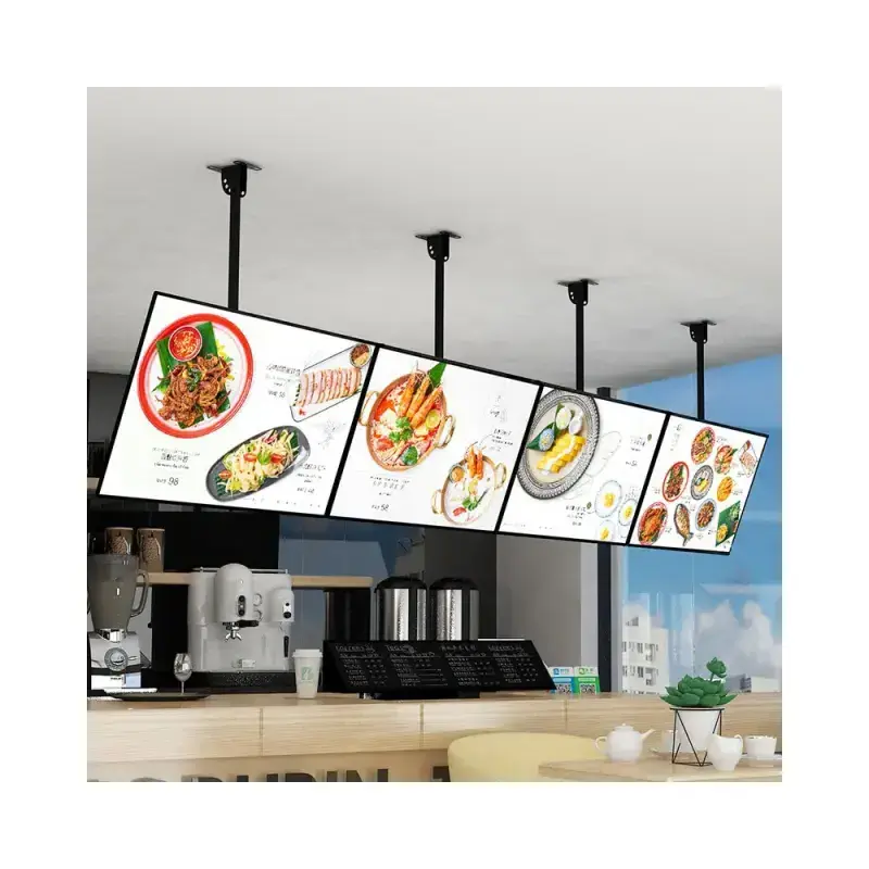 Factory supply ultra thin light box menu board light box for advertising light box